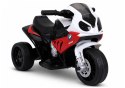 Motor Na Akumulator BMW S1000RR Trójkołowy Dla Dzieci Światła LED Czerwony