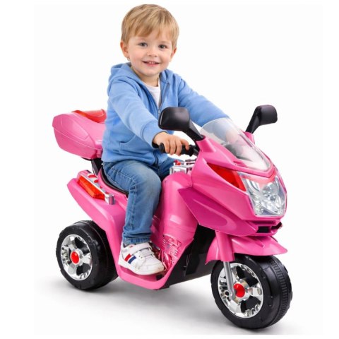 Motor Na Akumulator HC8051 Dla Dzieci Różowy Światła Led Dźwięki