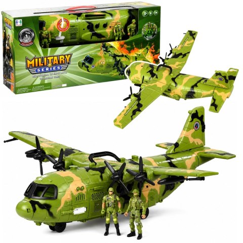 Ogromny Samolot Wojskowy Militarny Figurki 64 cm