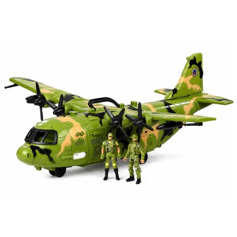 Ogromny Samolot Wojskowy Militarny Figurki 64 cm