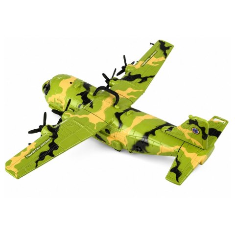 Ogromny Samolot Wojskowy Militarny Figurki 64 cm