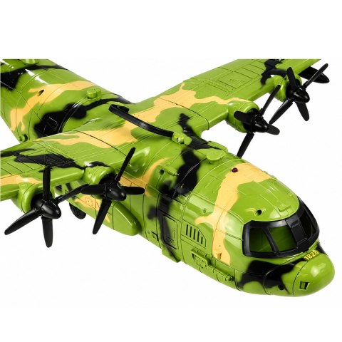 Ogromny Samolot Wojskowy Militarny Figurki 64 cm