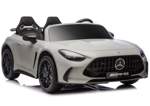 Auto Na Akumulator Mercedes GT63 AMG DKGT63 24V LCD Lakierowany Jasno Szary