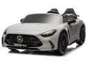 Auto Na Akumulator Mercedes GT63 AMG DKGT63 24V LCD Lakierowany Jasno Szary