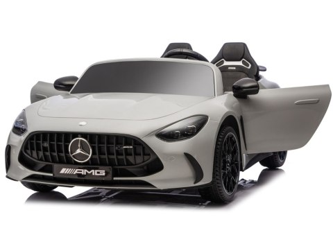 Auto Na Akumulator Mercedes GT63 AMG DKGT63 24V LCD Lakierowany Jasno Szary