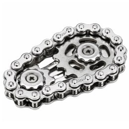 Fidget Spinner Łańcuch Zębatki Antystresowy Stal Nierdzewna