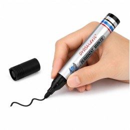 Marker Pisak Wodoodporny Permanentny Ścięta Końcówka Czarny
