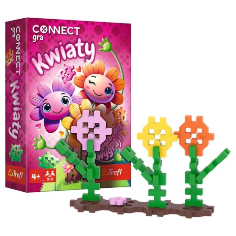Gra dla dzieci Connect Kwiaty Trefl 02887