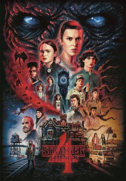 Puzzle 1000 NETFLIX STRANGER THINGS 4 Plakat Clementoni 39980