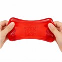 Gniotek Antystresowy Elastyczna Kostka Lodu Ice Cube Squishy Czerwona 5 cm