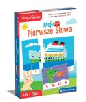 Gra edukacyjna Puzzle Moje Pierwsze Słowa Uczę się Bawiąc Język Polski Clementoni 50770