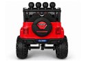 Auto na Akumulator S2388 Pilot Światła LED Radio Jeep Czerwony 4x45W
