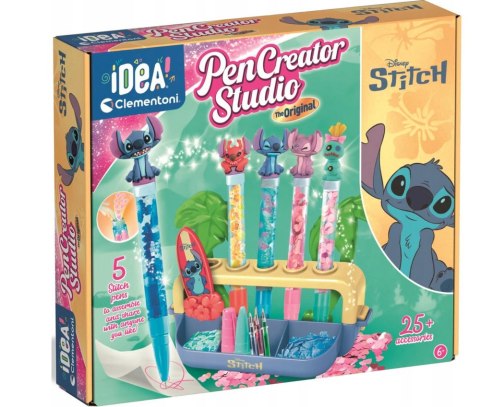 Idea Art Zestaw Fabryka Długopisów Disney Stitch Clementoni 18218