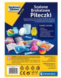 Naukowa Zabawa Mini Laboratorium Szalone Brokatowe Piłeczki Język Polski Clementoni 50702