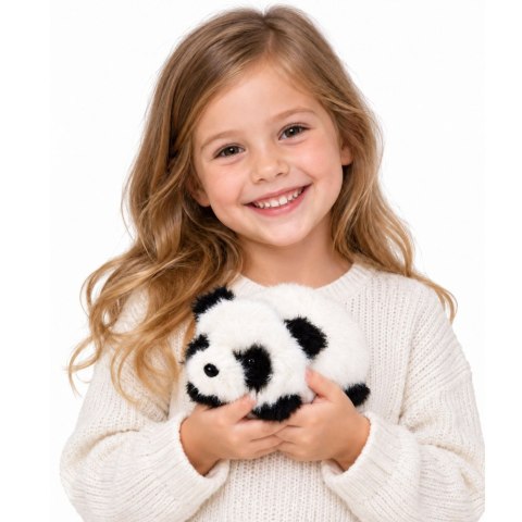 Mała Pluszowa Panda Przytulanka Maskotka Zwierzątko Czarno-Biała 16 cm
