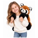 Pluszowa Panda Czerwona Przytulanka Maskotka Długie Łapy Czarno-Ruda 60cm