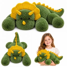 Pluszowy Dinozaur Przytulanka Maskotka Długie Łapy Zielony 60cm