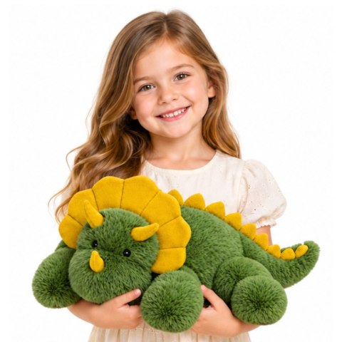 Pluszowy Dinozaur Przytulanka Maskotka Długie Łapy Zielony 60cm