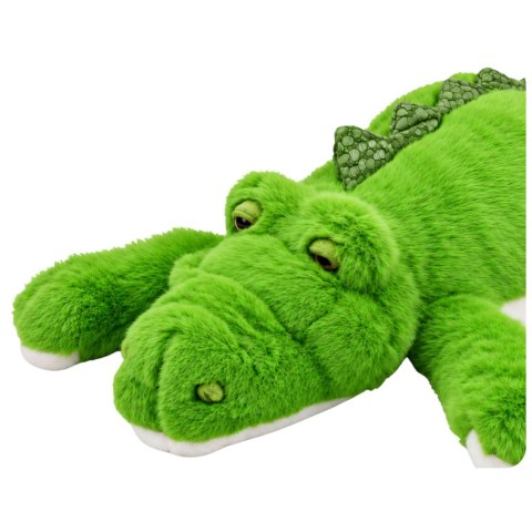 Pluszowy Krokodyl Maskotka Przytulanka Obciążeniowe Łapki Zielony 45 cm