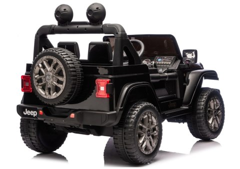 Pojazd Na Akumulator Jeep Rubicon 4x4 DK-JWR556 4x200W 24V Czarny