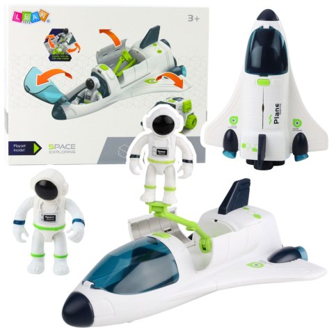 Statek Kosmiczny Figurka Kosmonauty Światła Dźwięki