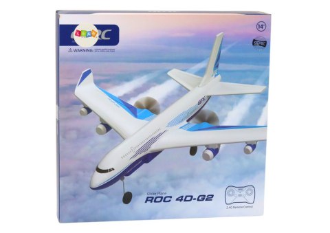 Zdalnie Sterowany Samolot R/C 4D-G2 Światła Biały QL91234