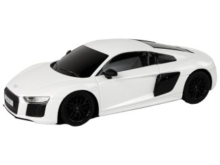 Auto Samochód Zdalnie Sterowany RC Audi R8 Rastar Pilot Białe 1:24