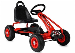 Gokart na Pedały G201 Czerwony