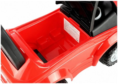 Jeździk dla Malucha 613W Gra + Świeci Czerwony