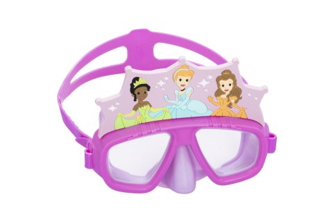 Okulary Do Nauki Pływania Różowe Księżniczki Disney Bestway 9102X