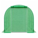 Tunel Ogrodowy Foliowy Szklarnia Na Warzywa Okna Zielony UV 4x2,5x2 M 10M²