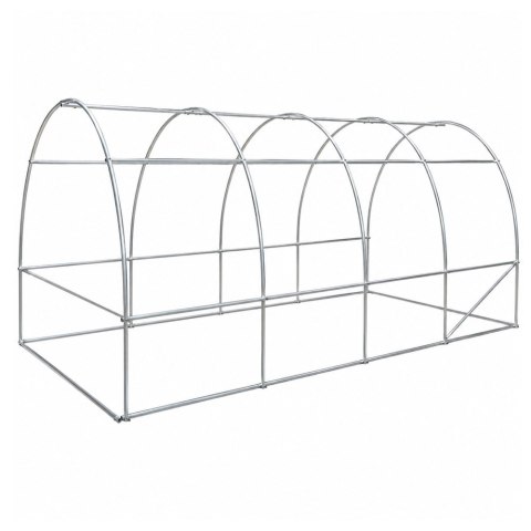Tunel Ogrodowy Foliowy Szklarnia Na Warzywa Okna Zielony UV 6x3x2M 18M²