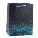 Torba Prezentowa Błyszczący Gradient Kropki 23 x 18 x 10,5 cm