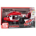 Helikopter Ratunkowy Hak Nosze Światła Dźwięki Czerwony 1:16