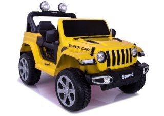 Pojazd Na Akumulator FT-938 Żółty Lakierowany 4x4