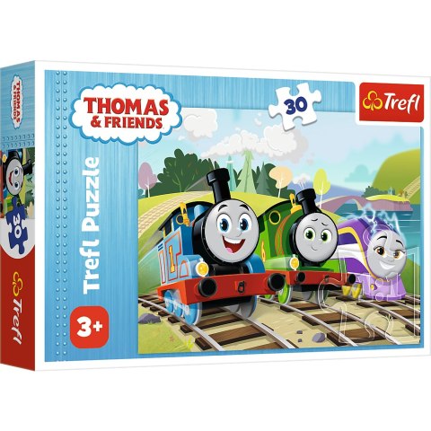 Puzzle - 30 - Radosny Tomek - Tomek i przyjaciele - Trefl 18294