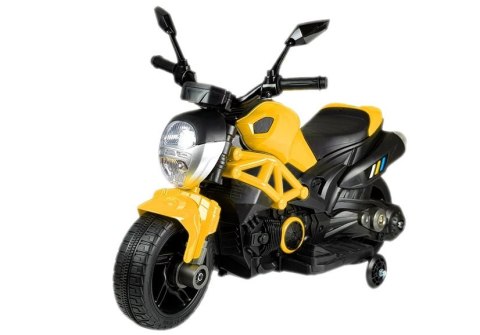 Motor na Akumulator Motocykl Dla Dzieci GTM1188 Światło LED Żółty