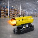 Nagrzewnica Spalinowa Olejowa 30KW Wyświetlacz LCD Termostat