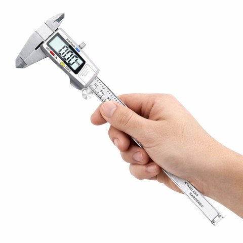 Suwmiarka Elektroniczna Cyfrowa LCD Precyzyjna Ze Stali Nierdzewnej 150 mm