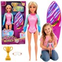 Lalka Anlily Surferka W Kombinezonie Z Deską Surfingową Akcesoria Zestaw