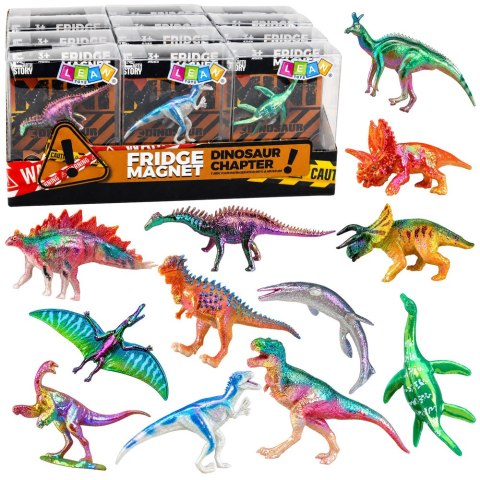 Figurka Dinozaura Magnes Kolekcjonerski Na Lodówkę Ozdobny Mix