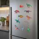 Figurka Dinozaura Magnes Kolekcjonerski Na Lodówkę Ozdobny Mix