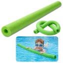 Makaron Piankowy Do Nauki Pływania Ćwiczeń Pianka Treningowa Zielony 150 cm