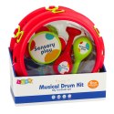 Instrumenty Muzyczne Dla Dzieci Bębenek Grzechotki Tamburyn Kastaniety