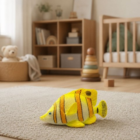 Ryba Miedziana Gumowa Motylkowa Figurka Rozciągliwa Realistyczna 10cm