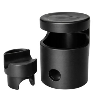 Plastikowa Zaślepka Do Trampoliny Grzybek z Ringiem Czarny 25mm