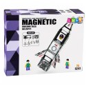 Klocki Magnetyczne Konstrukcyjne Rakieta Kosmiczna Figurki 26 el.