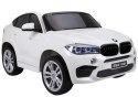 Auto Na Akumulator NOWE BMW X6M SUV Światła LED MP3 Pilot Białe