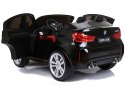 Auto Na Akumulator Nowe BMW X6M SUV Światła LED MP3 Czarne Lakierowane