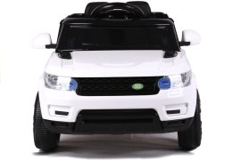 Auto na Akumulator HL1638 Dla Dzieci Światła LED MP3 Pilot Biały